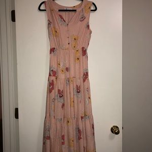 DR2 floral maxi